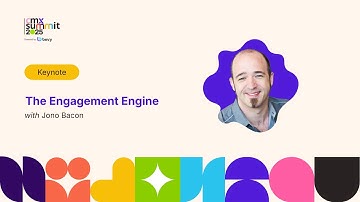 CMX Summit 2025 - The Engagement Engine with Jono Bacon