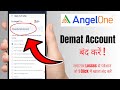 Angel one Demat Account Close 2024 | Angel one Demat Account Band Kaise Kare | Angel One Broking