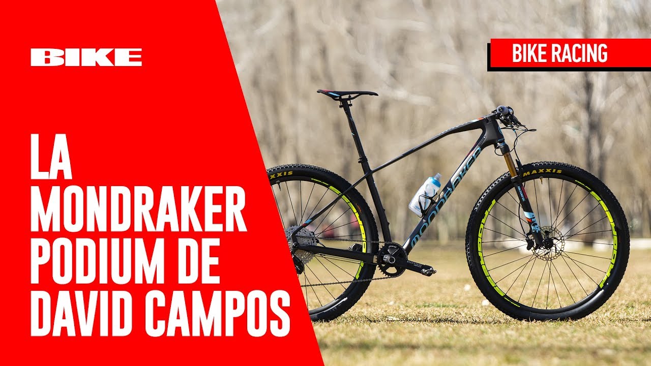 así es la Mondraker Podium David Campos