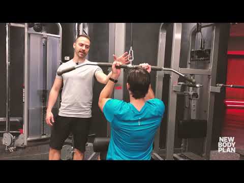 Underhand lat pulldown form guide