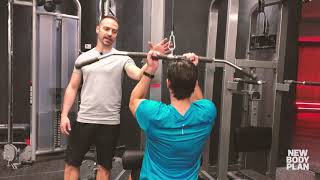 Underhand lat pulldown form guide