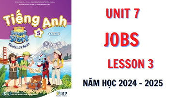 I-learn Smart Start 5 | Unit 7: JOBS - LESSON 3