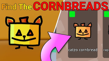 I AM A CORNBREAD! Find the Cornbreads Part 3 (Roblox)