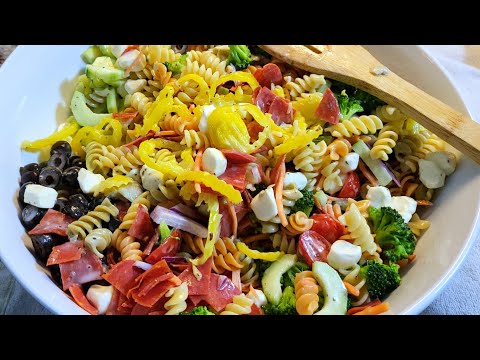 Italian Pasta Salad that's even better the next day