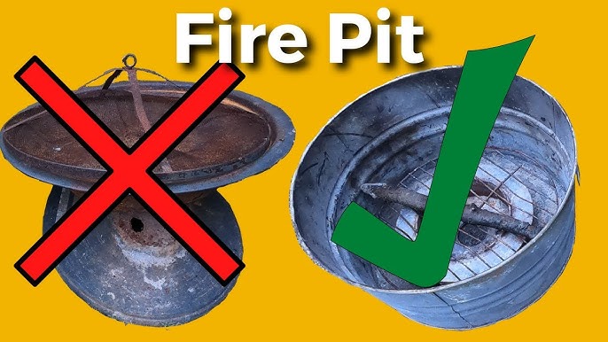 Build your own smokeless fire pit from a metal trash can – Smokeless Fire  Pit