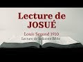 Josu bible louis segond 1910