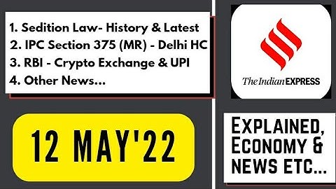 12th May 2022 | Gargi Classes News & Explained Analysis | By R.K. Lata