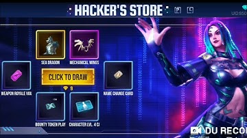 FREE FIRE || GARENA || HACKER STORE 3.0