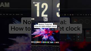 Notion Just Got Way Cooler (Clock Widgets!) screenshot 3