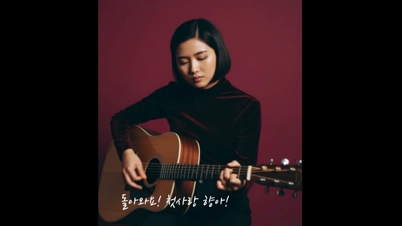 김정훈 AI노래🍎”돌아와요 첫사랑 향아“