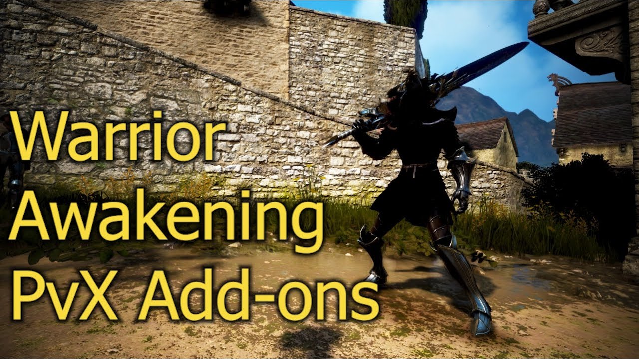 black desert warrior awakening  Update 2022  Black Desert Warrior Awakening Add ons After REBOOT