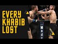 Every round khabib lost in his career not undefeated