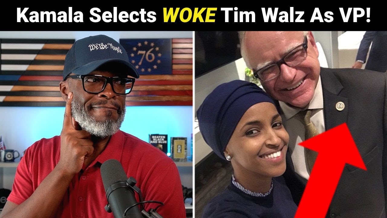 Kamala Harris Selects SUPER WOKE Tim Walz Her As Vice President!