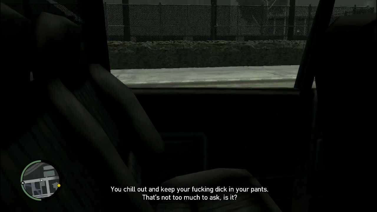 GTA-IV niko talking to ghost girl