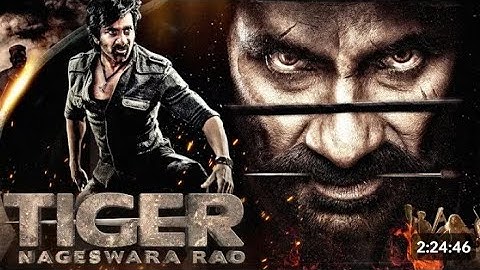 Tiger Nageswara Rao Full Hindi Dubbed Movie | Ravi Teja, Anupam Kher, Nupur S | South Action Movies!