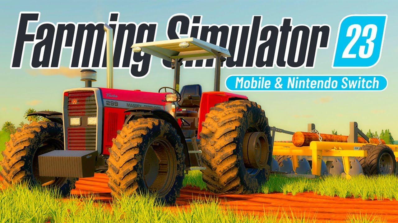 NOVO SIMULADOR DE FAZENDA E TRATOR PARA CELULAR! FARMING SIMULATOR 23 