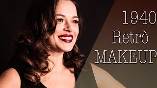 1940S Inspiration Photo Shooting With The Actress Chiara Gelmini Backstage Video