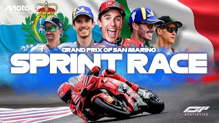 Live Motogp Sprint Race San Marino - Misano 2025 Timing Commentary