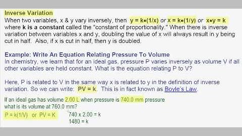 Variation and Mathematical Modeling