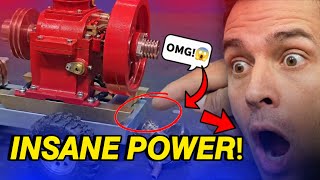 So Small… Yet So Powerful?! 😱 Mini Engine Full Power Test