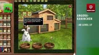 My Free Farm - Angora Kaninchen Update im Farm Spiel - Upjers ScreenCast screenshot 4