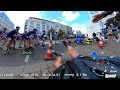 BERLIN MARATHON 2023 Inlineskating Block C  Crash 1440  11545  Cam Insta360   Full Race