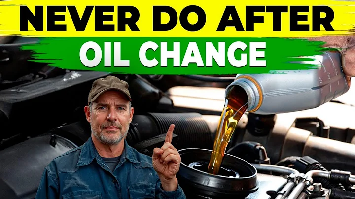 NEVER Do This After an Oil Change! (KILLS Your Engine Fast)
