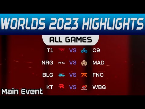 ALL GAMES Highlights Round 3 Worlds Main Event 2023 by Onivia