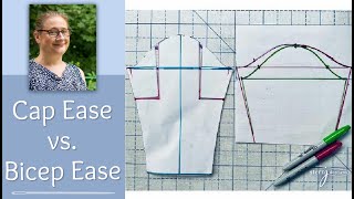 Sleeve Fitting:  Cap Ease vs. Bicep Ease