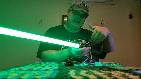 Unboxing my Ultimate Works Master Q v2 Proffie neopixel saber from The Pach Store.