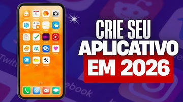 CRIE UM APLICATIVO DO ZERO (GRÁTIS E SEM SABER PROGRAMAÇÃO) 2025
