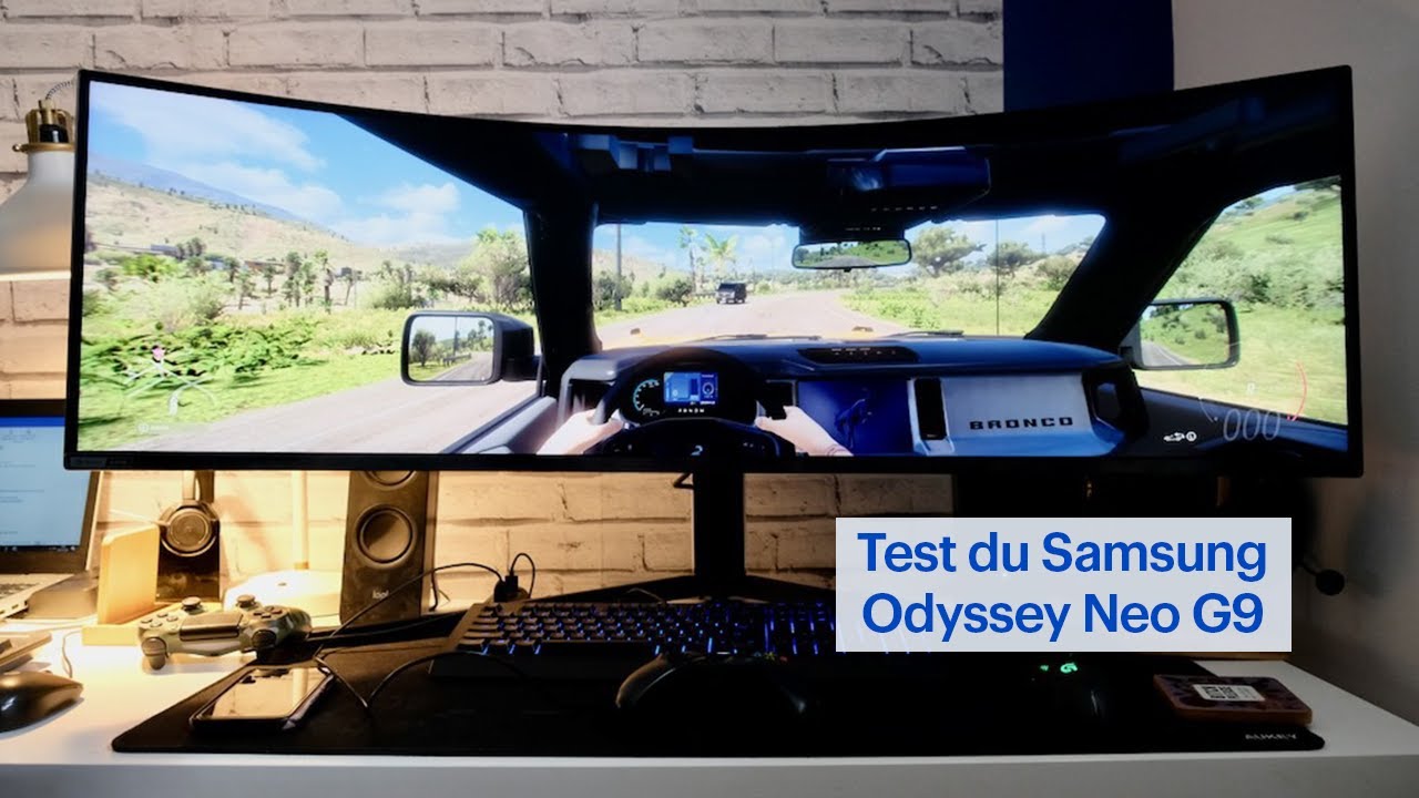 Samsung Odyssey 49 Moniteur Gaming Incurvé G9