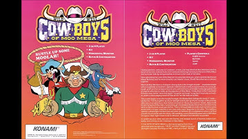 Wild West C.O.W.-Boys of Moo Mesa (Arcade): 01 - Attract Mode / 02 - Title Screen