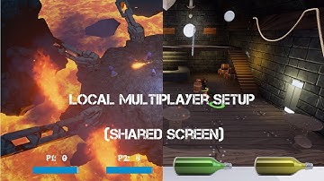 UE4 Tutorial - Local Multiplayer Setup (Shared Screen)