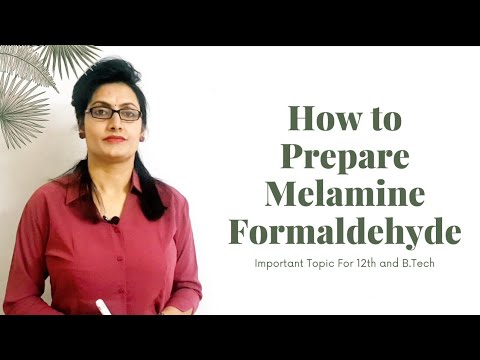 Melamine Formaldehyde|| How to Prepare Melamine Formaldehyde