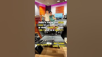 Khám phá công dụng kỳ lạ của từng thiết bị trong phòng thu nhạc tiền tỷ của ca sĩ Only C có gì??