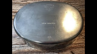 First non-cast iron post, but I got this for a good deal. Wagner Ware  Magnalite oval roaster. It's made with a combination of magnesium and  aluminum. : r/castiron