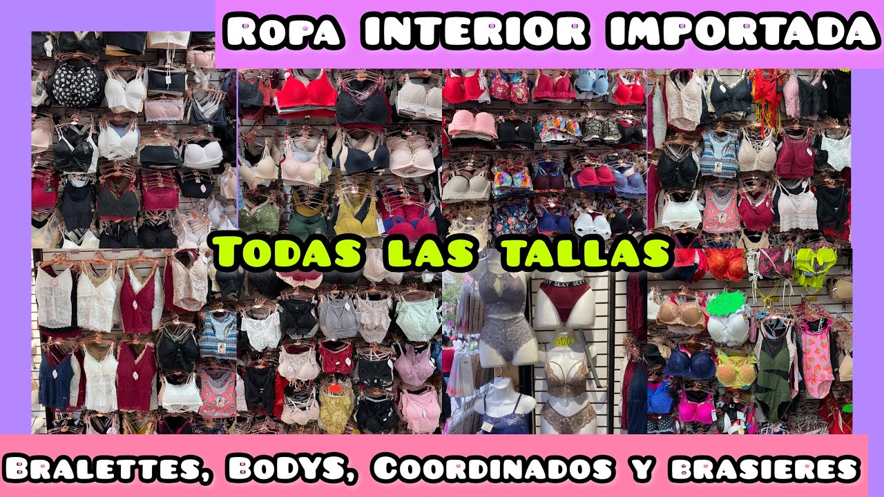 👙 Lencería ECONÓMICA | Venta por PIEZA, MAYOREO y DOCENA en tienda del  Centro CDMX - YouTube