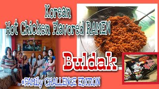 RAMEN | BULDAK KOREAN Hot Chicken Flavored Ramen |Family Challenged Edition | Bisaya