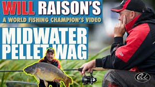 Scaled Down Pellet Waggler Search For Carp | Will Raison Match Fishing