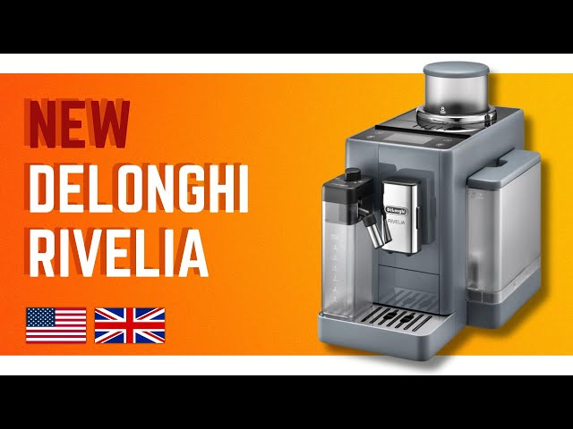 DeLonghi Rivelia Automatic Bean to Cup Coffee Machine Pebble Grey  EXAM440.55.G - Expert Portlaoise