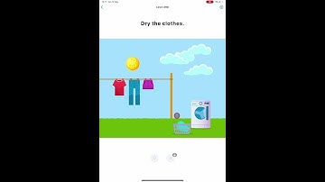 Easy Game - Brain Test Level 498 - Dry the clothes