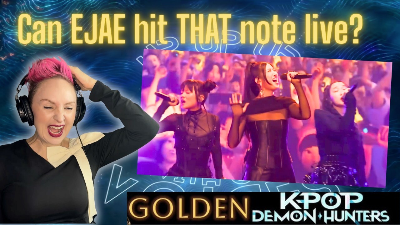 Can Huntr/x GOLDEN Girls Hit The Big Notes Live? | K-Pop Demon Hunters Reaction