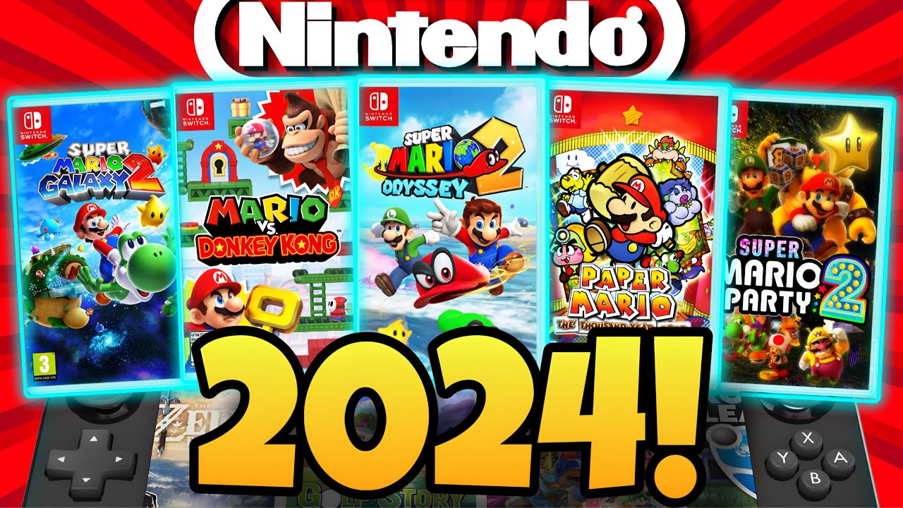 Mario Games on Switch in 2024 Are Looking Interesting… 