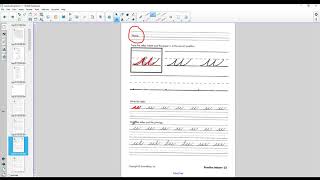 Cursive: Lower case u