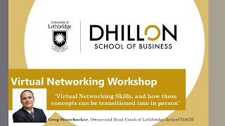DSB Virtual Networking Workshop