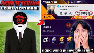 I'M LOOKING FOR THE OLDEST FF ACCOUNT ID WITH THE HIGHEST LEVEL IN THE WORLD! WHO OWNS THIS ACCOU...