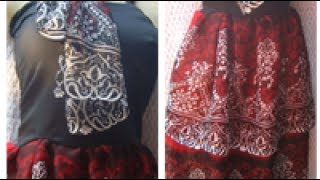 Use old dupatta or saree to make this dress dupatta styles dress screenshot 5