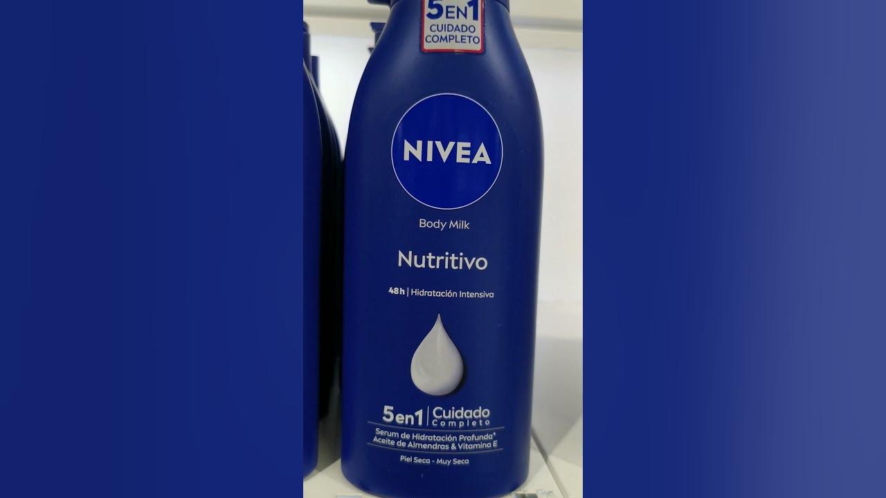body milk nivea Mercadona YouTube