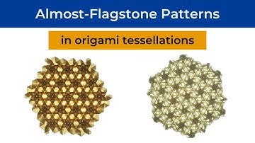 Almost-Flagstone Origami Tessellations